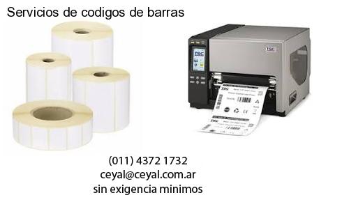 Servicios de codigos de barras