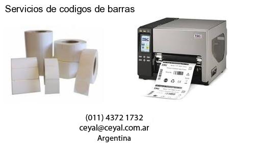 Servicios de codigos de barras