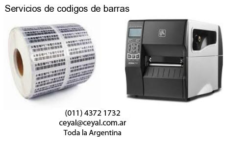 Servicios de codigos de barras
