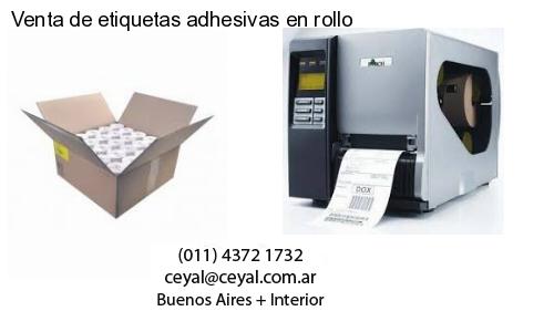 Venta de etiquetas adhesivas en rollo