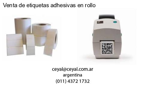 Venta de etiquetas adhesivas en rollo