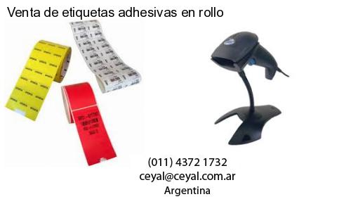 Venta de etiquetas adhesivas en rollo