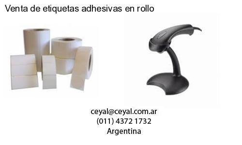 Venta de etiquetas adhesivas en rollo