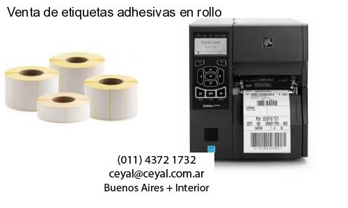 Venta de etiquetas adhesivas en rollo
