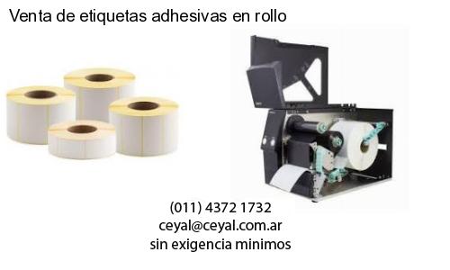 Venta de etiquetas adhesivas en rollo