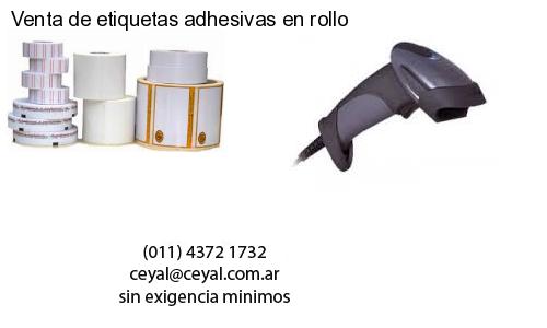 Venta de etiquetas adhesivas en rollo