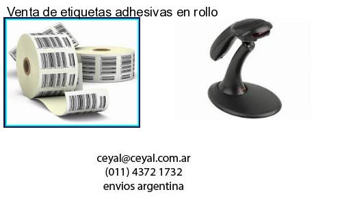 Venta de etiquetas adhesivas en rollo