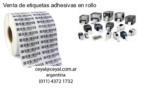 Venta de etiquetas adhesivas en rollo