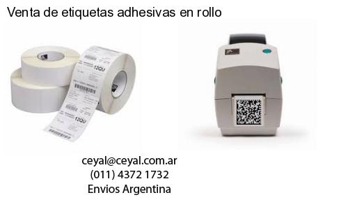 Venta de etiquetas adhesivas en rollo