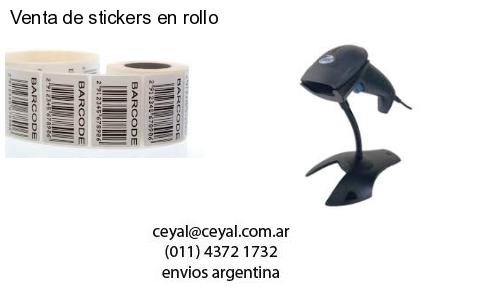 Venta de stickers en rollo