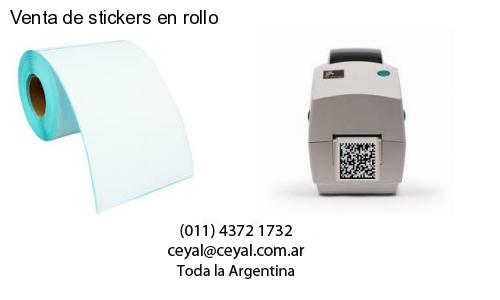 Venta de stickers en rollo