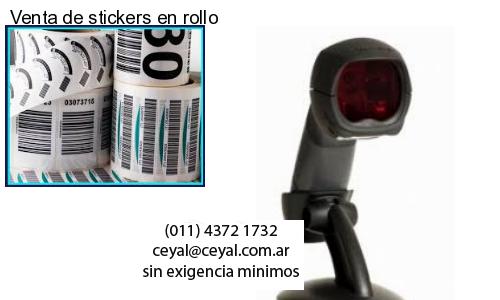 Venta de stickers en rollo