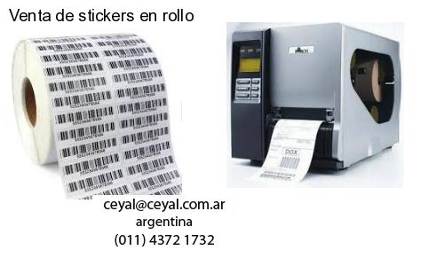 Venta de stickers en rollo