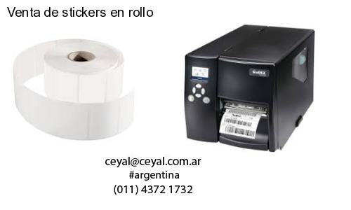 Venta de stickers en rollo