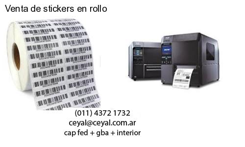 Venta de stickers en rollo