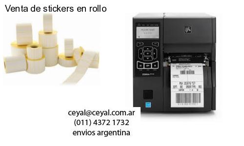 Venta de stickers en rollo