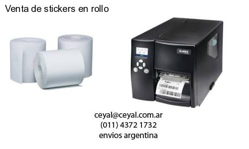 Venta de stickers en rollo