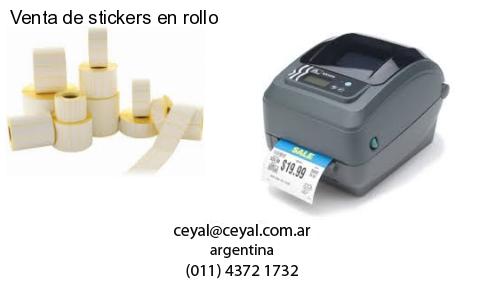 Venta de stickers en rollo