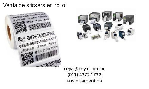 Venta de stickers en rollo