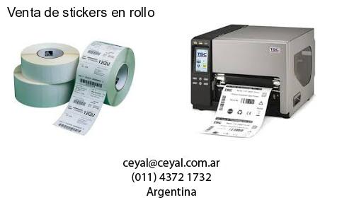 Venta de stickers en rollo