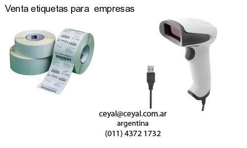 Venta etiquetas para  empresas