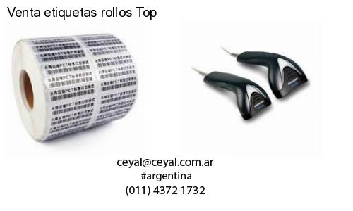 Venta etiquetas rollos Top