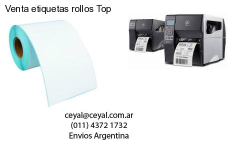 Venta etiquetas rollos Top