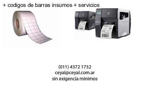   codigos de barras insumos   servicios