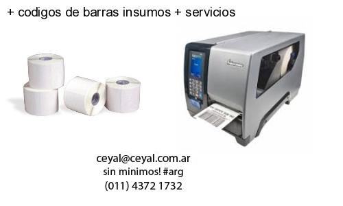   codigos de barras insumos   servicios