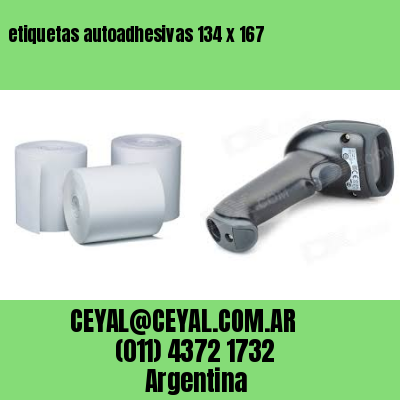 etiquetas autoadhesivas 134 x 167