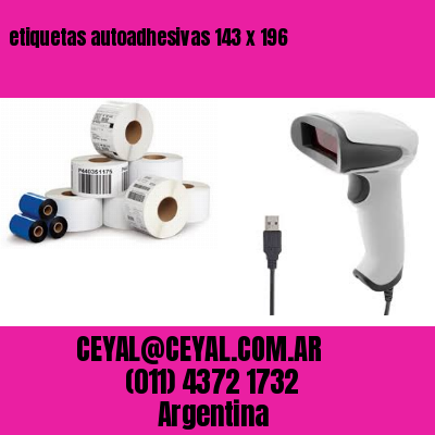 etiquetas autoadhesivas 143 x 196