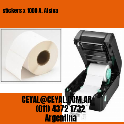 stickers x 1000 A. Alsina