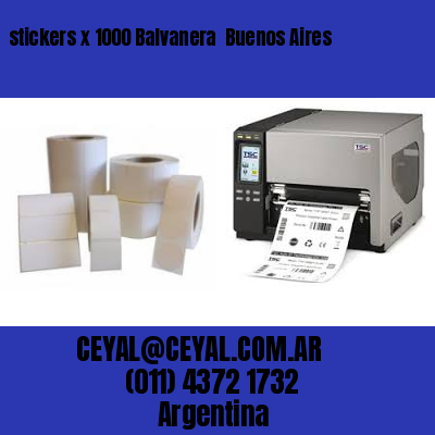 stickers x 1000 Balvanera  Buenos Aires