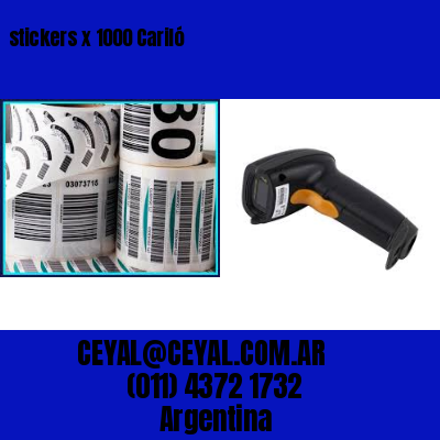 stickers x 1000 Cariló