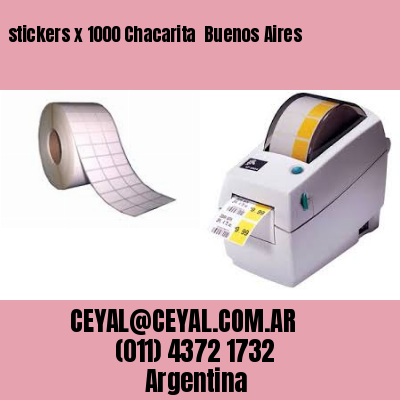 stickers x 1000 Chacarita  Buenos Aires