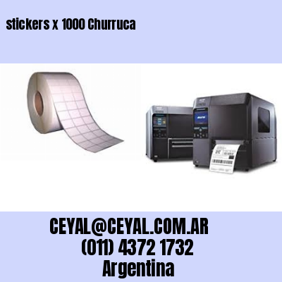 stickers x 1000 Churruca