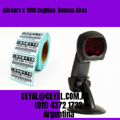 stickers x 1000 Coghlan  Buenos Aires