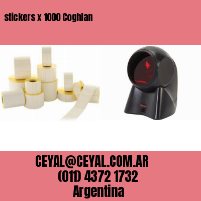 stickers x 1000 Coghlan