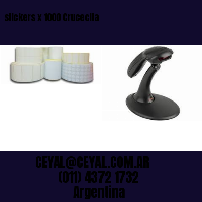 stickers x 1000 Crucecita