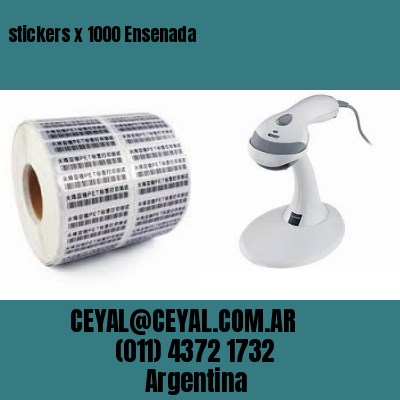 stickers x 1000 Ensenada