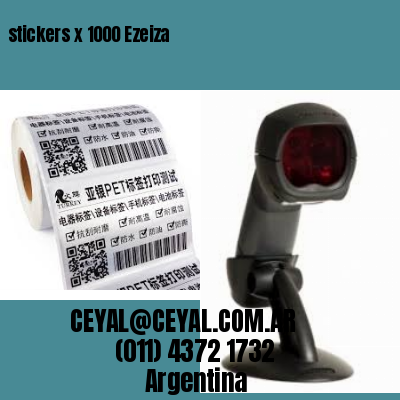 stickers x 1000 Ezeiza