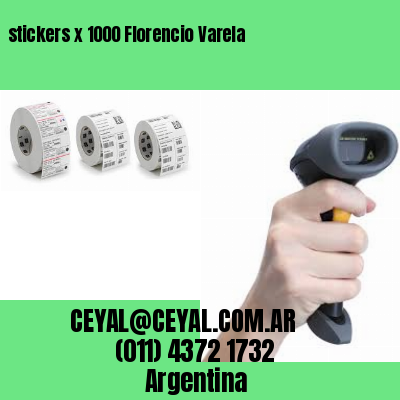 stickers x 1000 Florencio Varela
