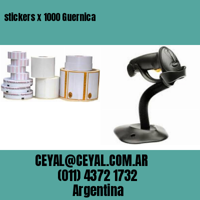 stickers x 1000 Guernica