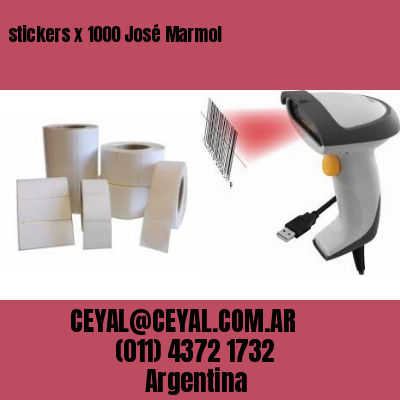 stickers x 1000 José Marmol
