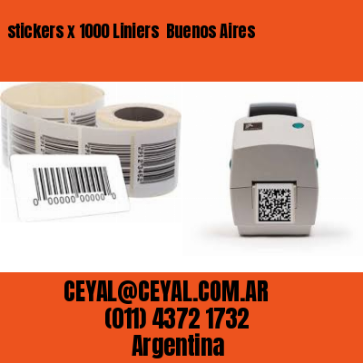 stickers x 1000 Liniers  Buenos Aires