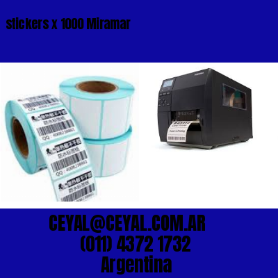 stickers x 1000 Miramar