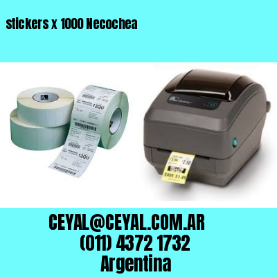 stickers x 1000 Necochea