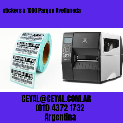 stickers x 1000 Parque Avellaneda