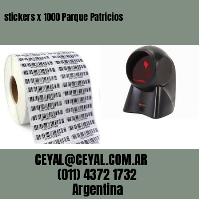 stickers x 1000 Parque Patricios