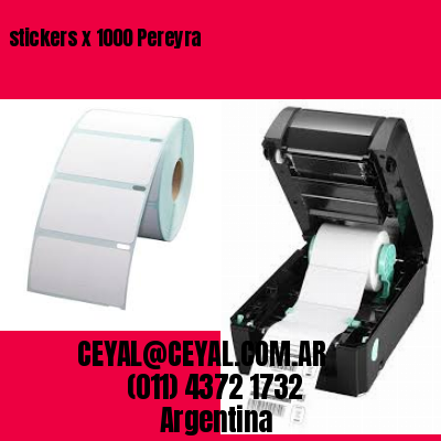 stickers x 1000 Pereyra